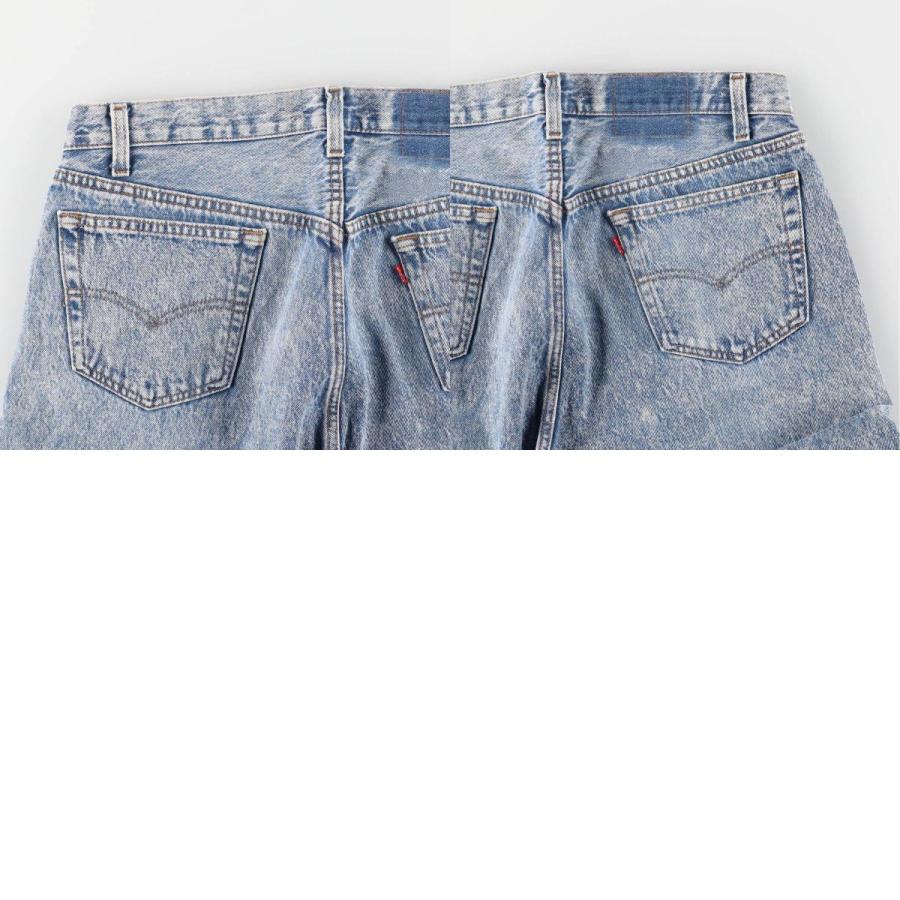 Levi's（リーバイス） 古着 90年代 ケミカルウォッシュ ストレート