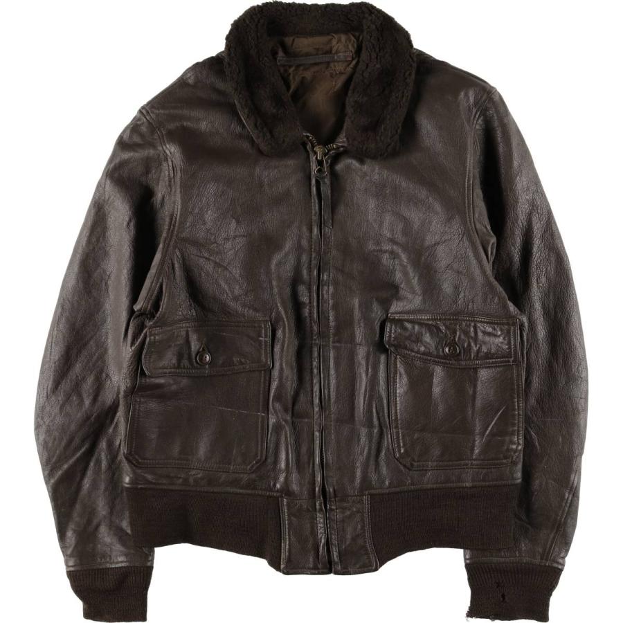 古着 G-1 米軍 レザーフライトジャケット メンズM相当 /evb030638