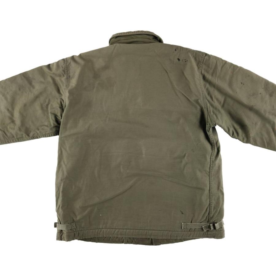 古着 80年代 米軍実品 U.S.NAVY A-2 ミリタリー デッキジャケット USA