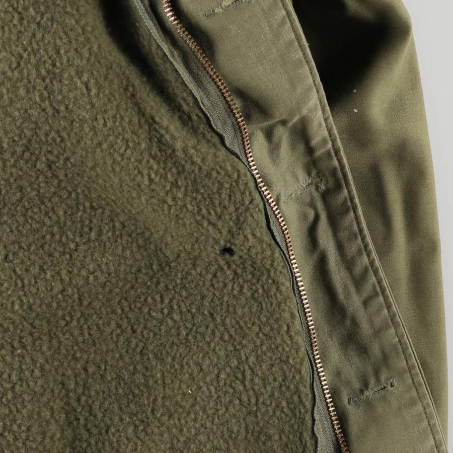 古着 米軍実品 U.S.NAVY A-2 ミリタリー デッキジャケット LARGE(42-44