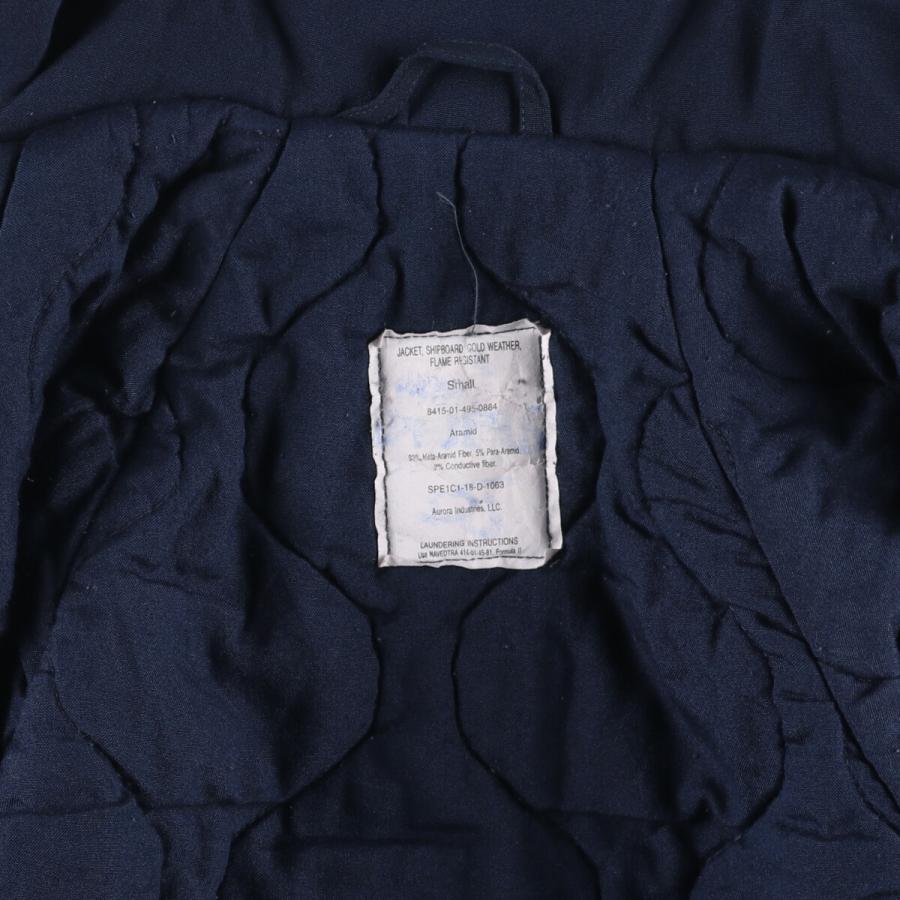 古着 米軍実品 U.S.NAVY シップボードジャケット ミリタリー デッキ