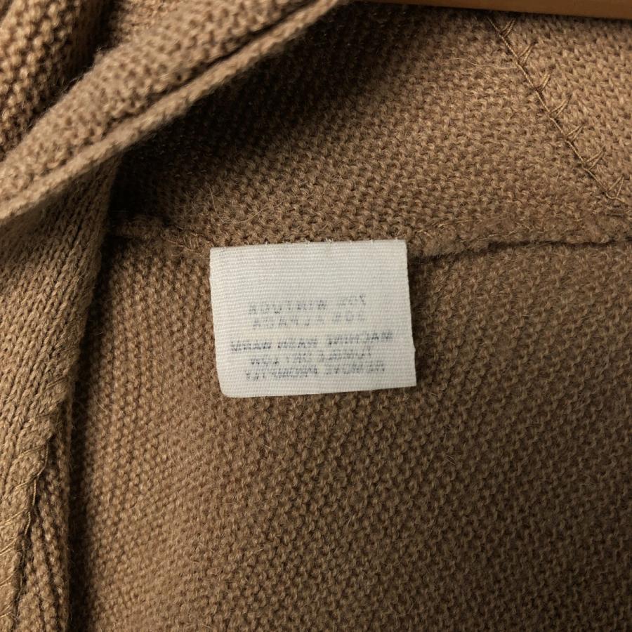 古着 PEBBLE BEACH アルパカ混 アクリルニットカーディガン メンズL