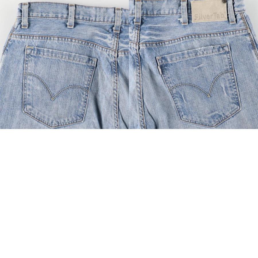 古着 00年代 リーバイス Levi's SILVER TAB シルバータブ BAGGY バギー テーパードデニムパンツ メンズw39相当 /evb030816