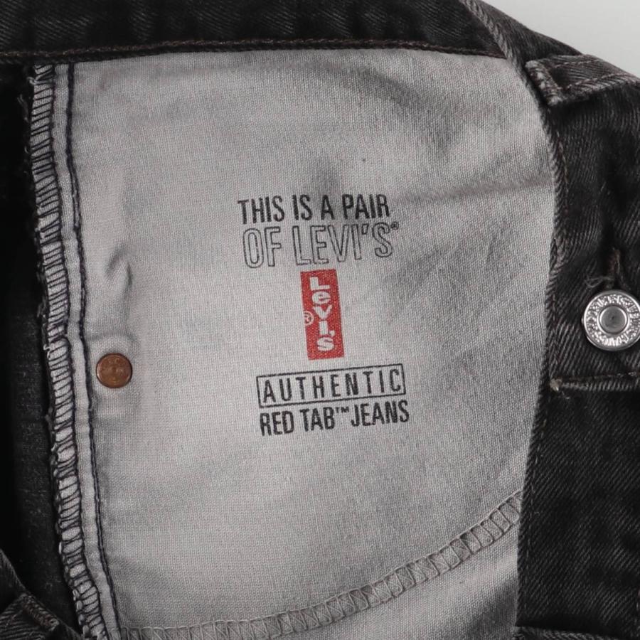 古着 00年代 リーバイス Levi's RED TAB ブラックデニム テーパードデニムパンツ メンズw33相当/evb030863 Levi's（リーバイス） 古着 00年代 Levi's RED TAB ブラックデニム