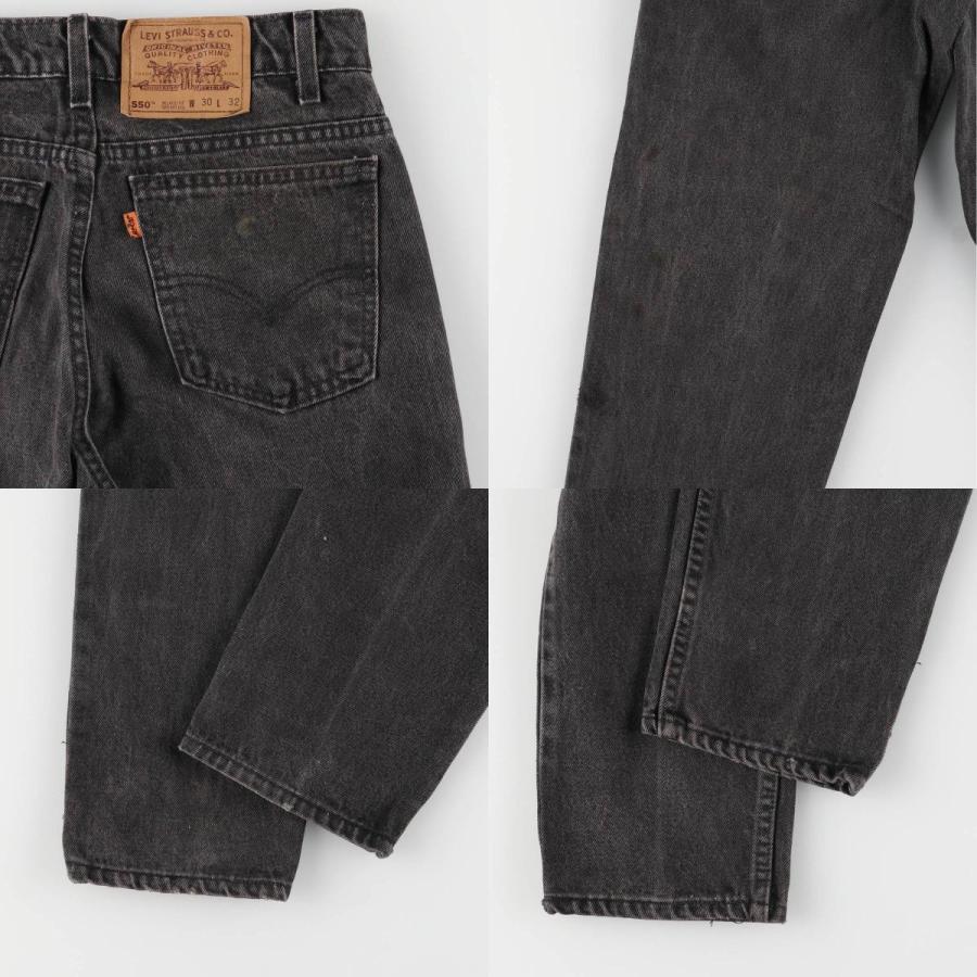 Levi's（リーバイス） 古着 90年代 40550-4159 オレンジタブ ブラック