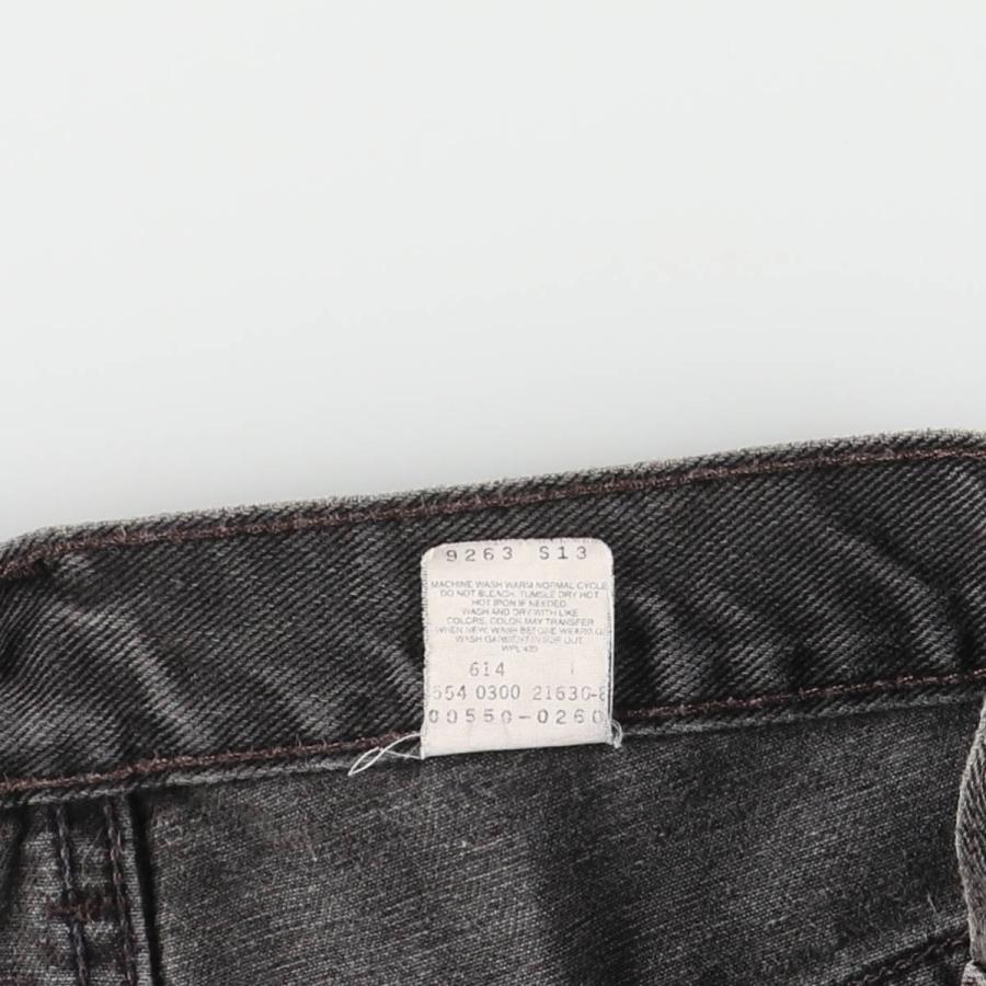 Levi's（リーバイス） 古着 00年代 Levi's 550 RELAXED FIT ブラック