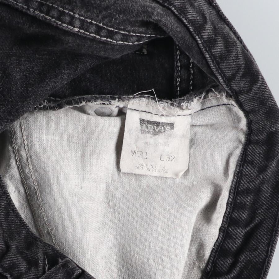 Levi's（リーバイス） 古着 90年代 Levi's 0550-4159 ブラックデニム