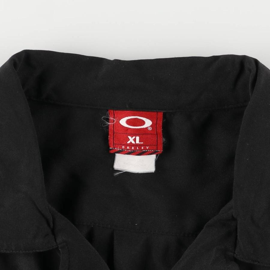 古着 90年代 オークリー OAKLEY 半袖 オープンカラー シャツ ボックス