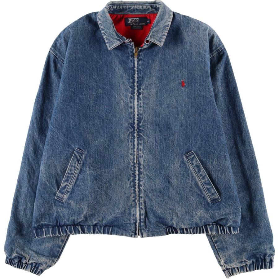 古着 ラルフローレン Ralph Lauren POLO by デニムスイングトップ