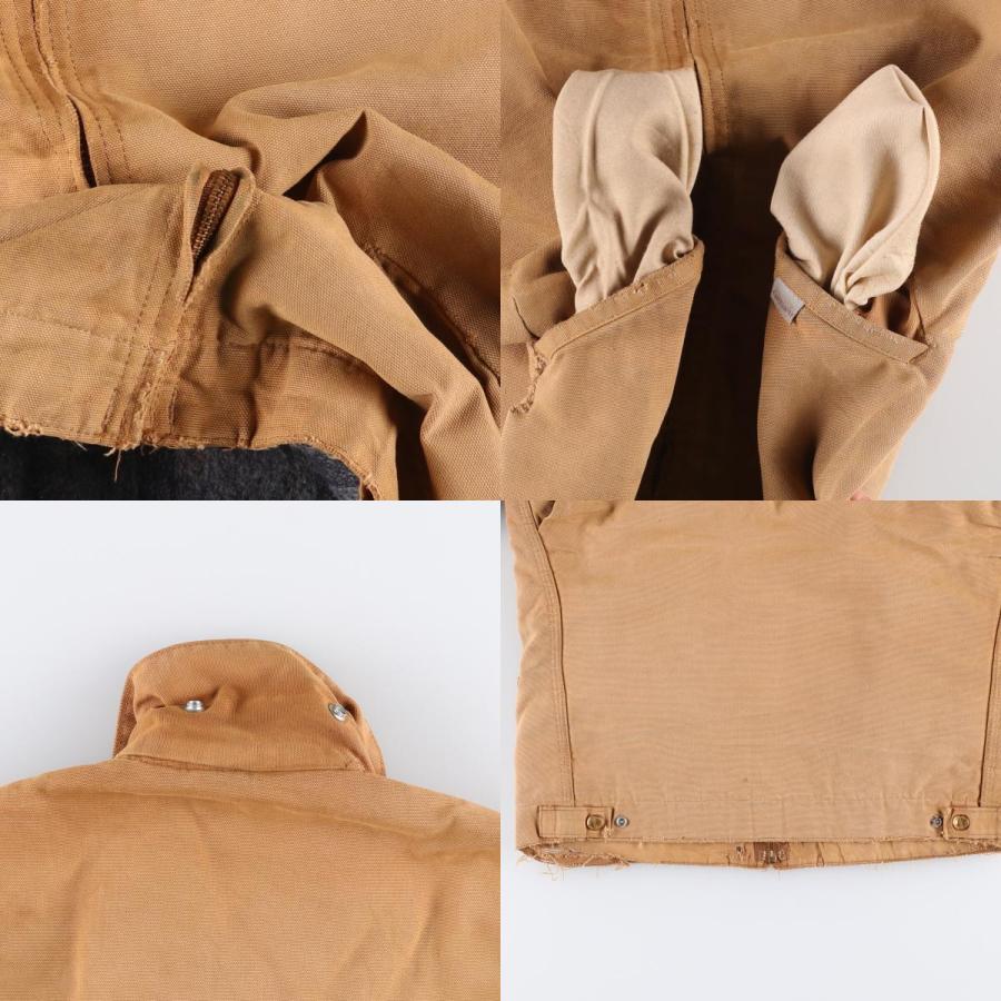 80-90s carhartt デトロイトジャケット　カバーオール carhartt - 古着 80年代 カーハート Carhartt 100周年モデル