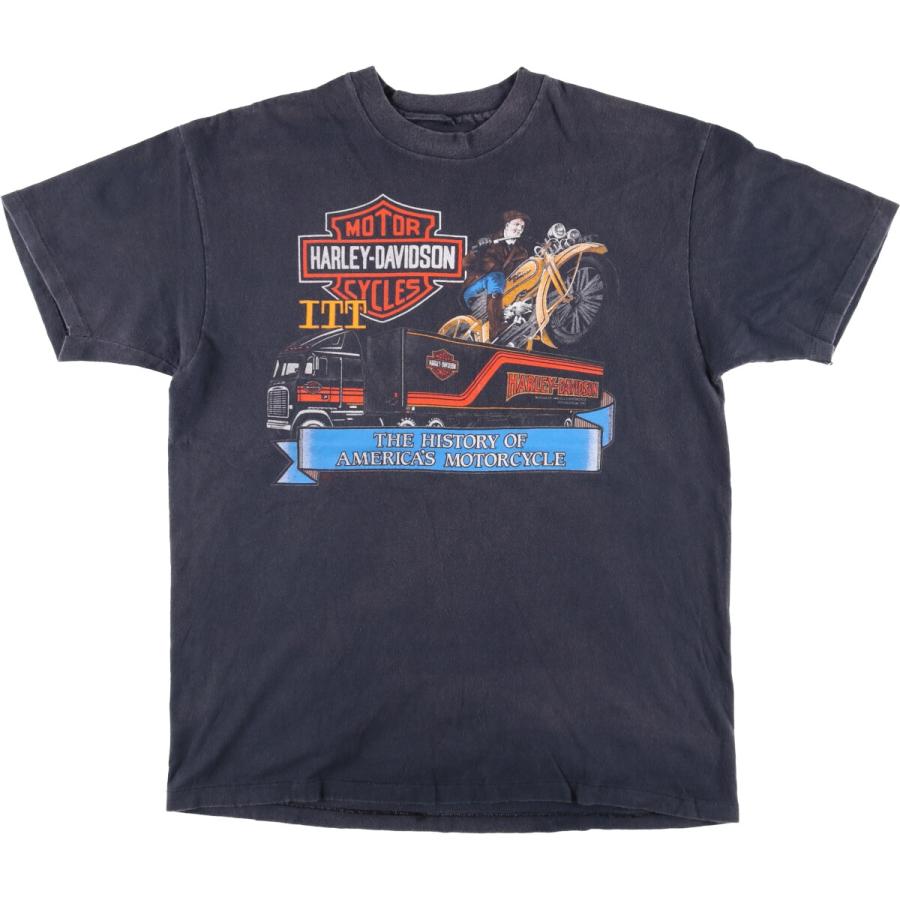 【激レア】1980s ハーレー モーターサイクル MC ビンテージ　Tシャツ 中古・古着通販】モーターTシャツ (モーターTシャツ) 80s HARLEY