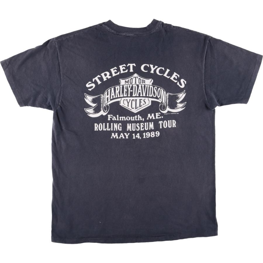 【激レア】1980s ハーレー モーターサイクル MC ビンテージ　Tシャツ 古着 80年代 ハーレーダビッドソン Harley-Davidson モーター