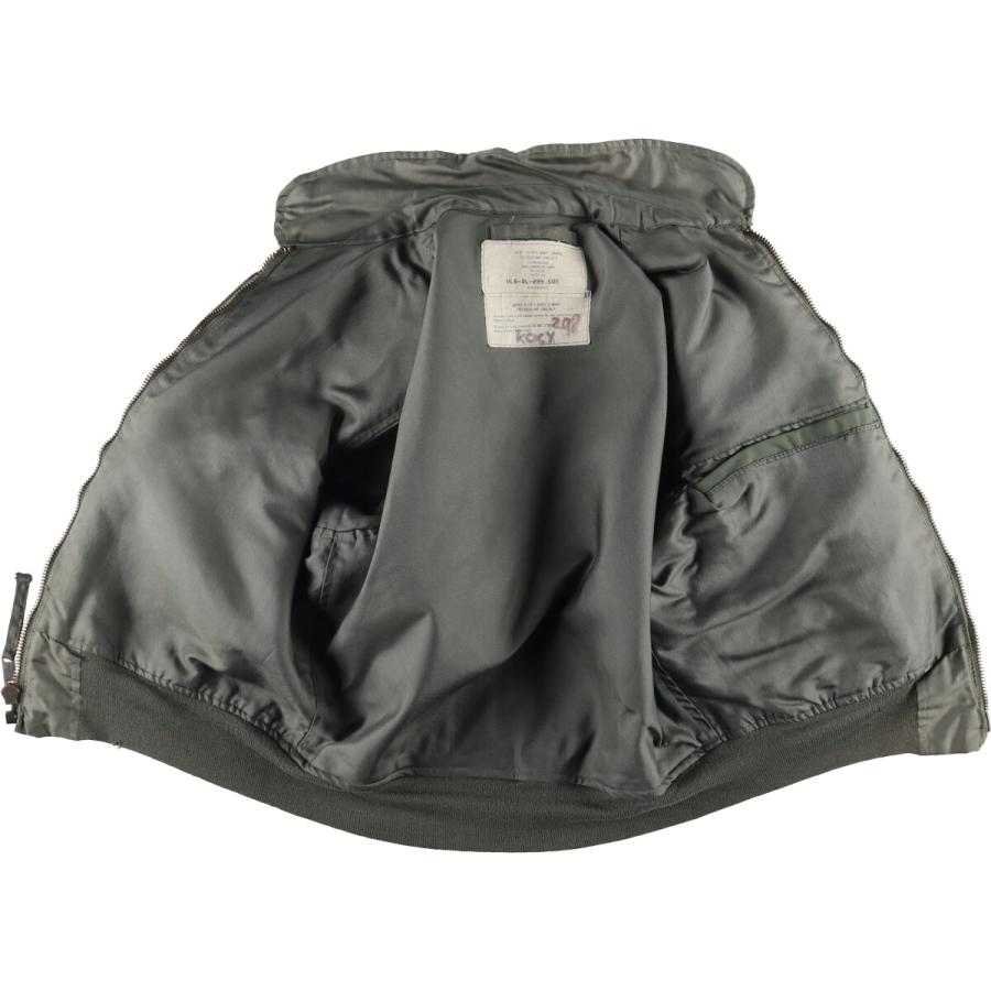 古着 80年代 米軍実品 CWU-36 ミリタリー フライトジャケット USA製 メンズL相当 ヴィンテージ /evb031262 古着 80年代 米軍実品 CWU-36 ミリタリー フライトジャケット USA製