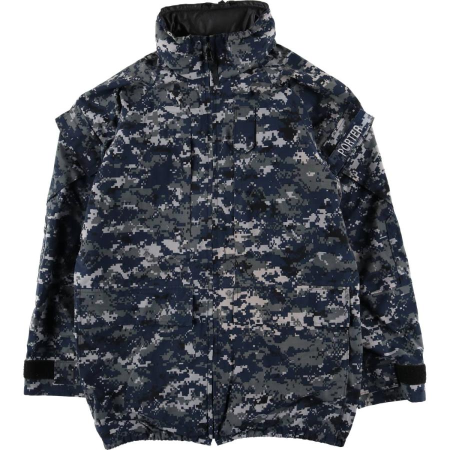 古着 00年代 米軍実品 迷彩柄 NWU デジタルカモ ミリタリー ゴアテックスパーカー USA製 MEDIUM-X-LONG メンズM相当/evb031480 古着 00年代 米軍実品 迷彩柄 NWU デジタルカモ ミリタリー ゴアテック