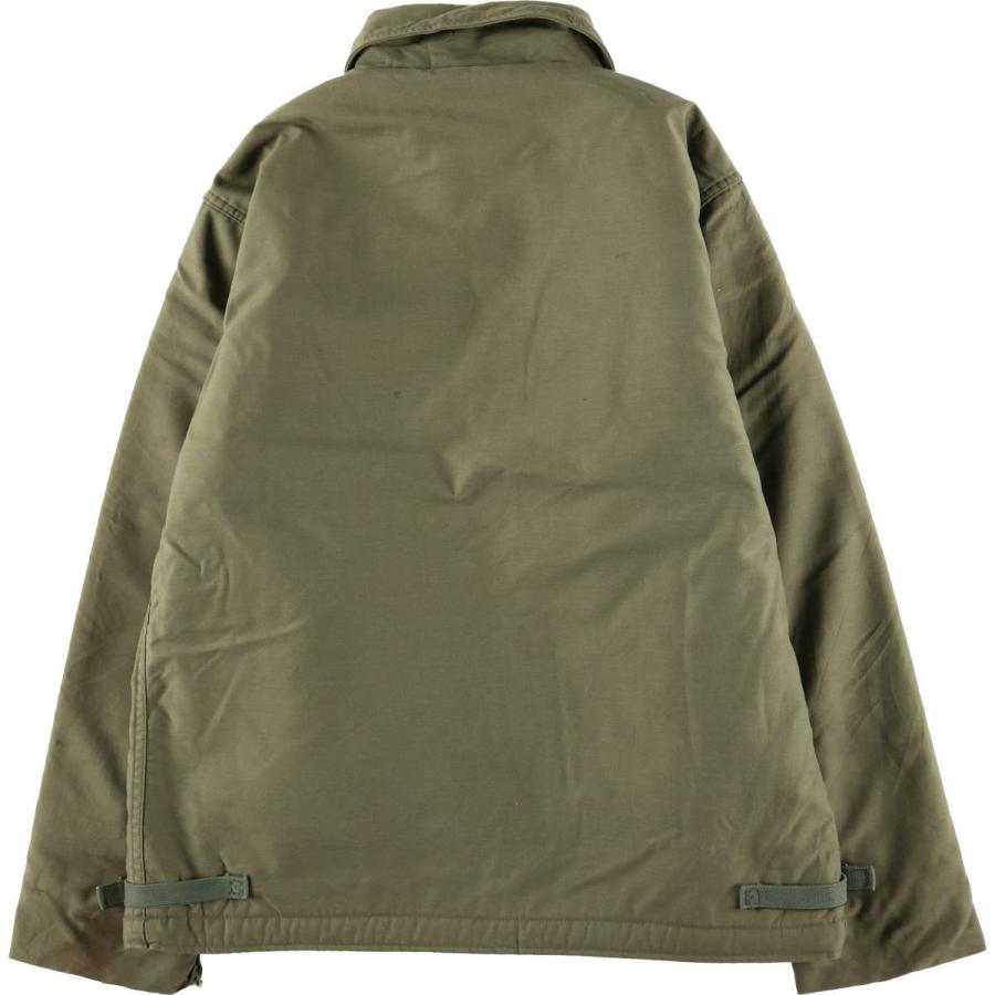 古着 70年代 米軍実品 U.S.NAVY A-2 ミリタリー デッキジャケット USA