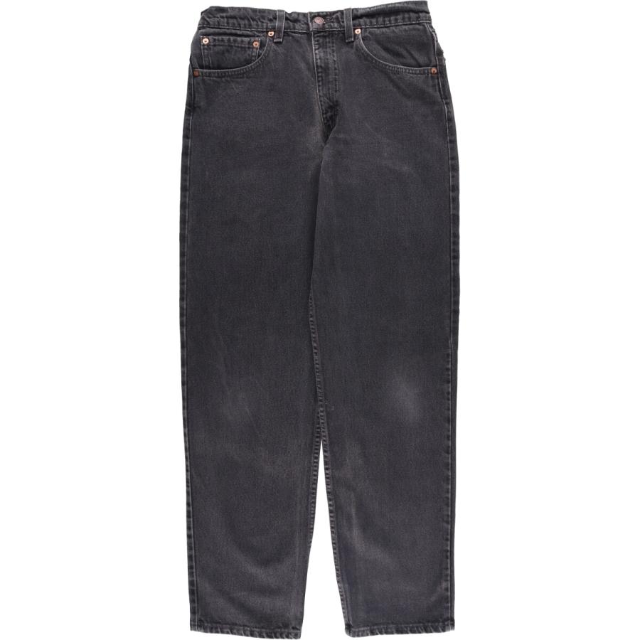 古着 90年代 リーバイス Levi's 00550-0260 RELAXED FIT ブラックデニム テーパードデニムパンツ USA製 メンズw31相当 ヴィンテージ /evb031724 Levi's（リーバイス） 古着 90年代 00550-0260 RELAXED FIT ブラック