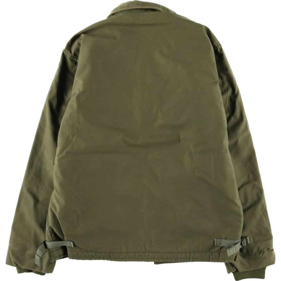 古着 米軍実品 80年代 A-2デッキジャケット ミリタリー デッキ