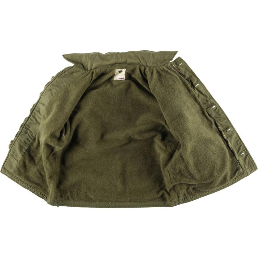 古着 米軍実品 80年代 A-2デッキジャケット ミリタリー デッキ