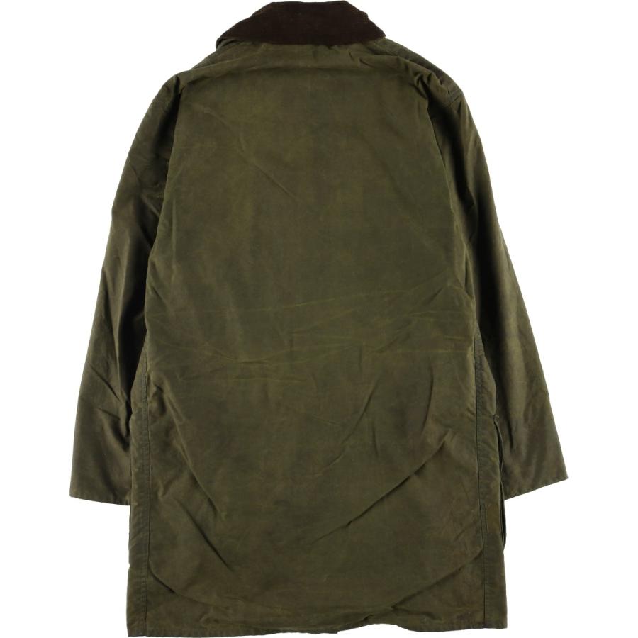 古着 80年代 バブアー Barbour BORDER ボーダー 2ワラント ワックス