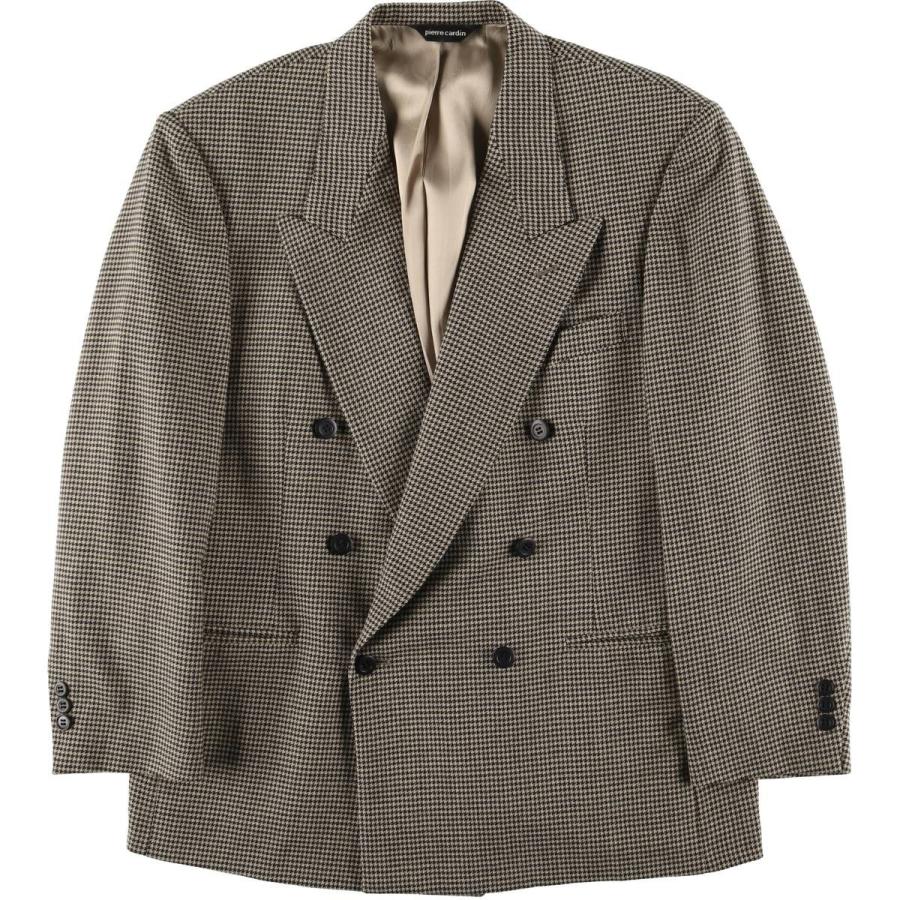 pierre cardin（ピエール カルダン） 古着 千鳥格子柄 ウール