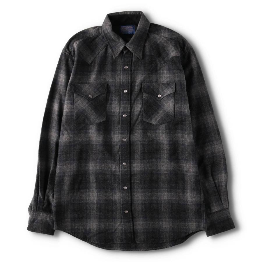 PENDLETON（ペンドルトン） 古着 オンブレチェック ウールウエスタン