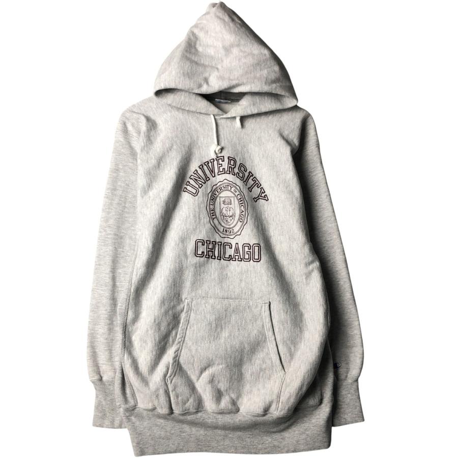 90s USA製 チャンピオン リバースウィーブ 3段カレッジプリント Champion（チャンピオン） 古着 90年代 リバースウィーブ 3連プリント