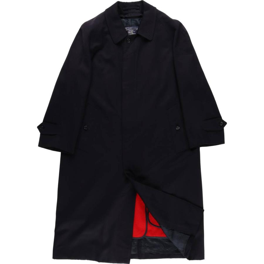BURBERRY バーバリー ステンカラーコート ヴィンテージ ブラック BURBERRY（バーバリー） 古着 80年代 Burberry's ステンカラーコート