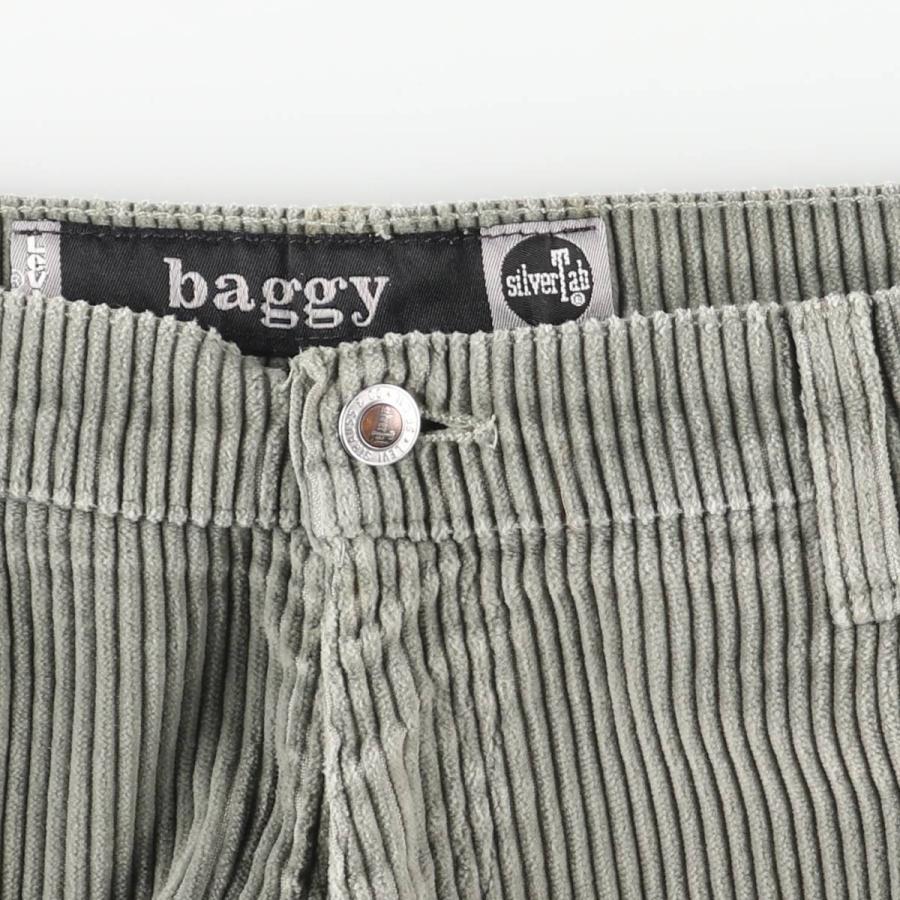 Levi's（リーバイス） 古着 90年代 シルバータブ BAGGY バギー 太畝