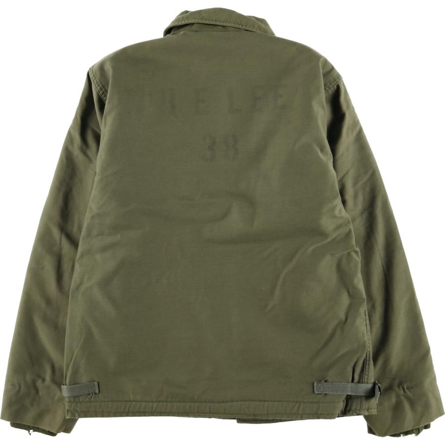 古着 米軍実品 ミリタリー デッキジャケット A-2 USA製 MEDIUM(38-40