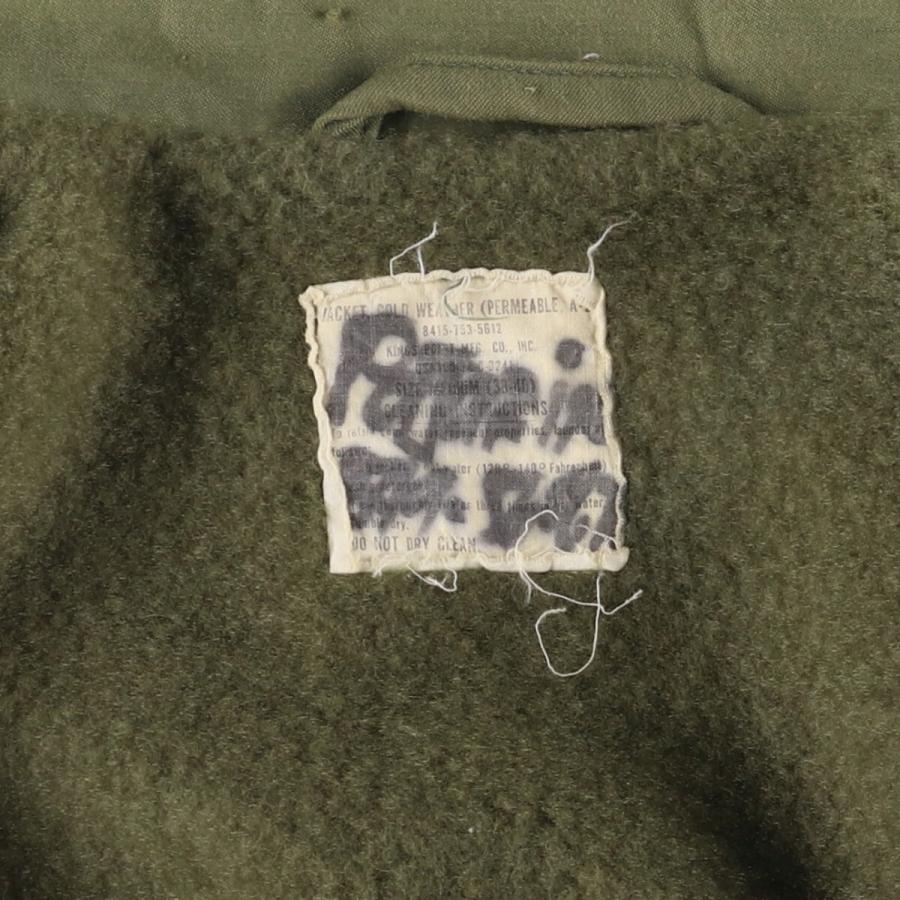 古着 米軍実品 ミリタリー デッキジャケット A-2 USA製 MEDIUM(38-40