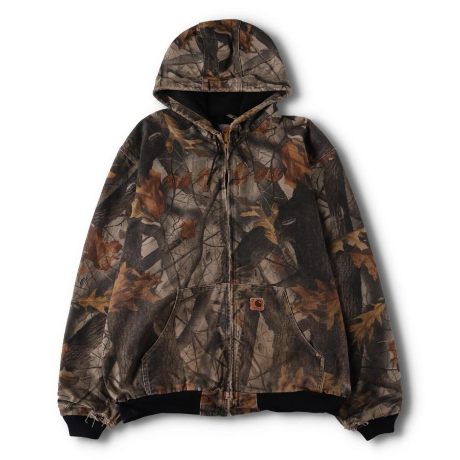 Carhartt（カーハート） 古着 アクティブジャケット 迷彩柄 リアル