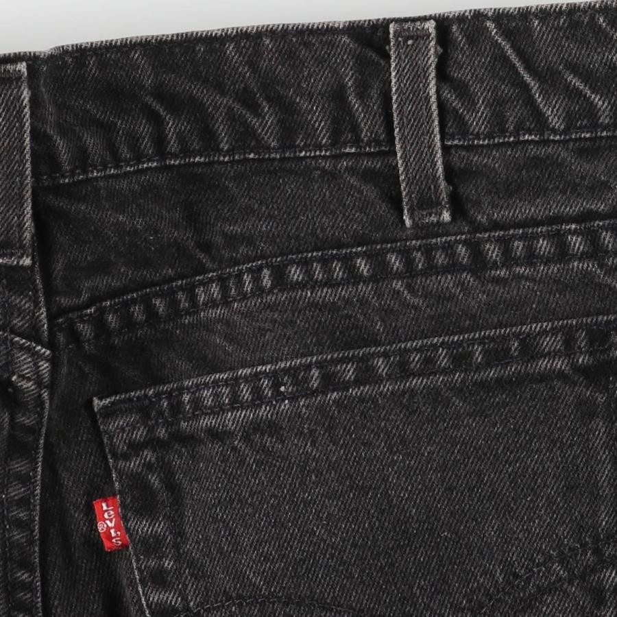古着 90年代 リーバイス Levi's 550 RELAXED FIT TAPERED LEG ブラックデニム テーパードデニムパンツ USA製 メンズw30相当 ヴィンテージ/evb032329 Levi's（リーバイス） 古着 90年代 550 RELAXED FIT TAPERED LEG