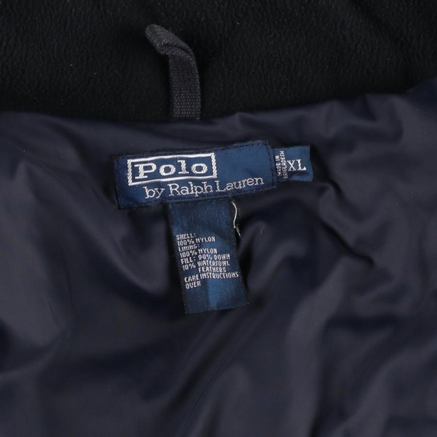 古着 ラルフローレン Ralph Lauren POLO by ダウンジャケット メンズXL