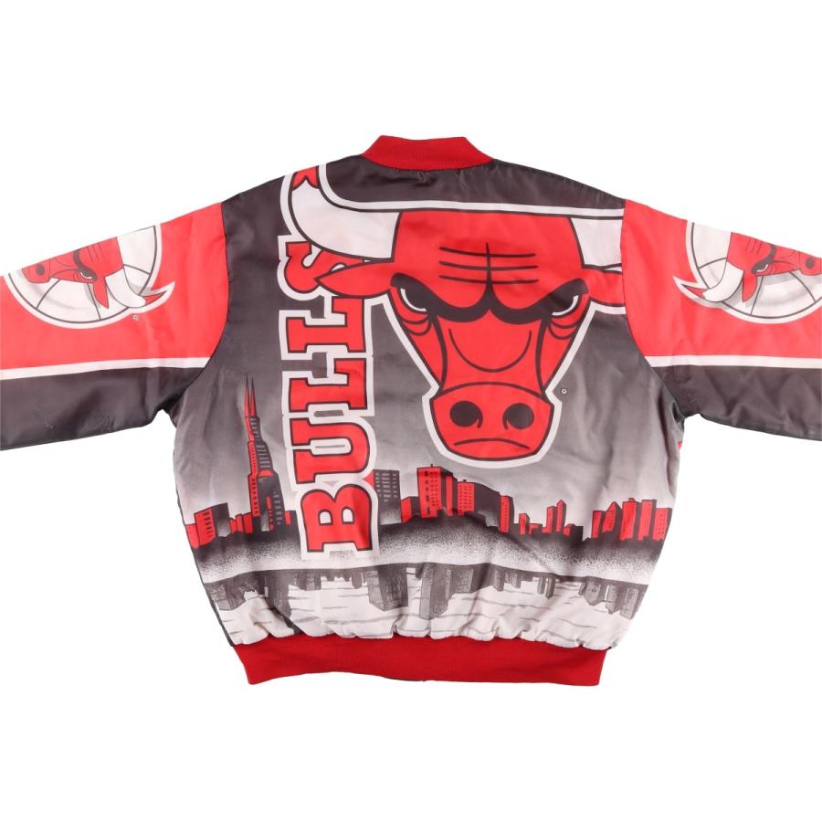古着 80~90年代 Chalk Line シカゴブルズ ナイロンスタジャン アワード