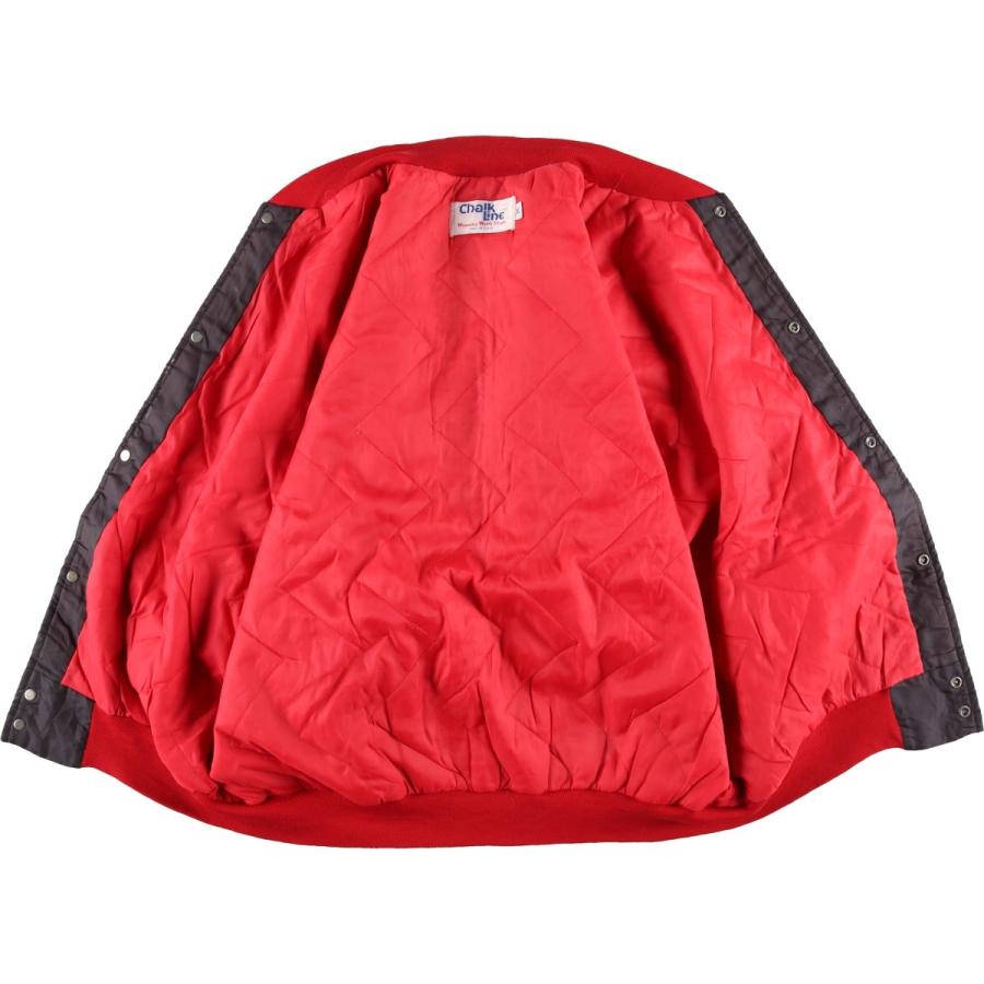 古着 80~90年代 Chalk Line シカゴブルズ ナイロンスタジャン アワード