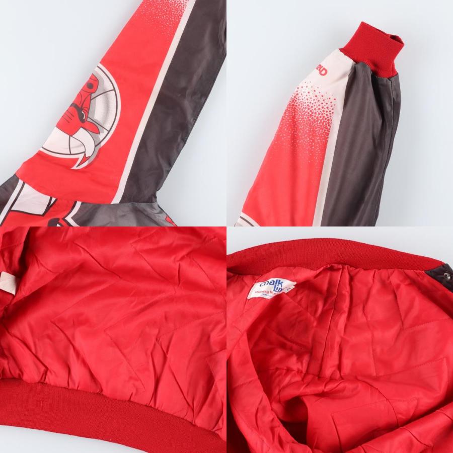 古着 80~90年代 Chalk Line シカゴブルズ ナイロンスタジャン アワード