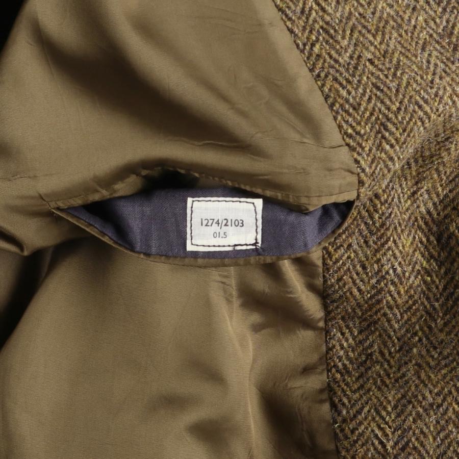 古着 セントマイケル Harris Tweed ハリスツイード ヘリンボーン