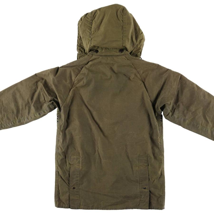 古着 80年代 バブアー Barbour BEDALE ビデイル 2ワラント フード付き ワックスコットン オイルドジャケット 英国製 メンズXS相当 ヴィンテージ/evb032426 古着 80年代 バブアー ビデイル 2ワラント フード付き ワックス