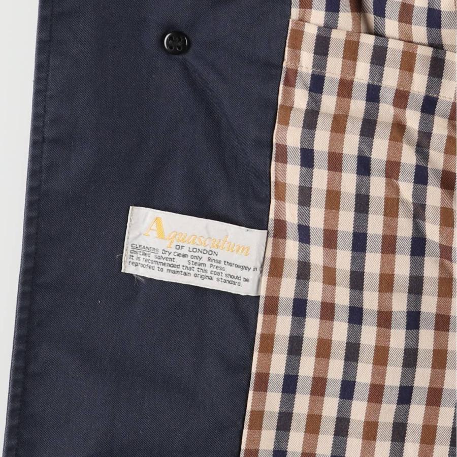Aquascutum（アクアスキュータム） 古着 ステンカラーコート バルマ