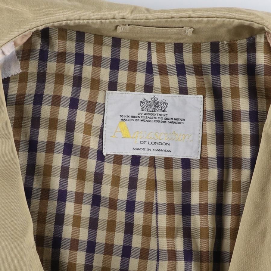 Aquascutum（アクアスキュータム） 古着 ステンカラーコート バルマ