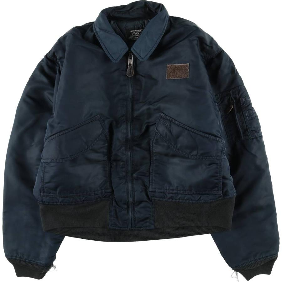 古着 民間品 ショット SCHOTT CWU-Rタイプ 中綿入り ミリタリー フライトジャケット メンズM相当/evb032456 Schott N.Y.C（ショット） 古着 民間品 SCHOTT CWU-Rタイプ 中綿入り