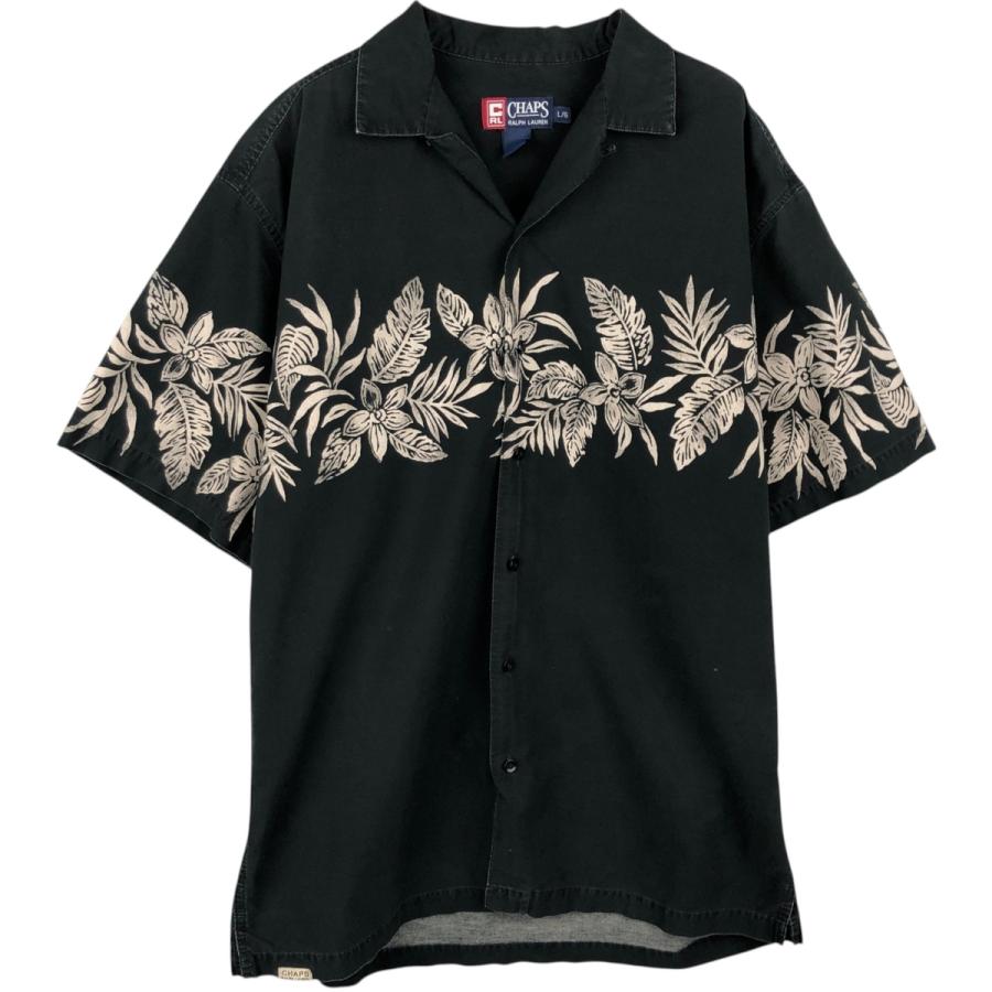 古着 ラルフローレン Ralph Lauren CHAPS チャップス 花柄 ハワイアン