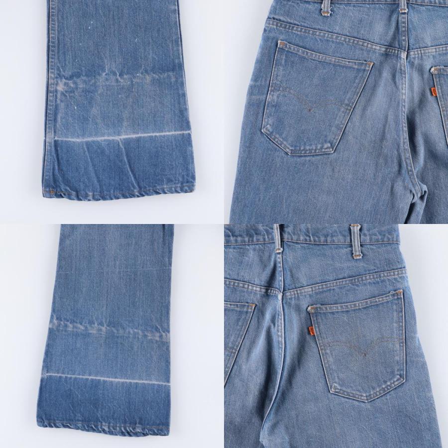 古着 70~80年代 リーバイス Levi's オレンジタブ ブーツカットデニムパンツ メンズw34相当 ヴィンテージ/evb032661 Levi's（リーバイス） 古着 70~80年代 オレンジタブ ブーツカット