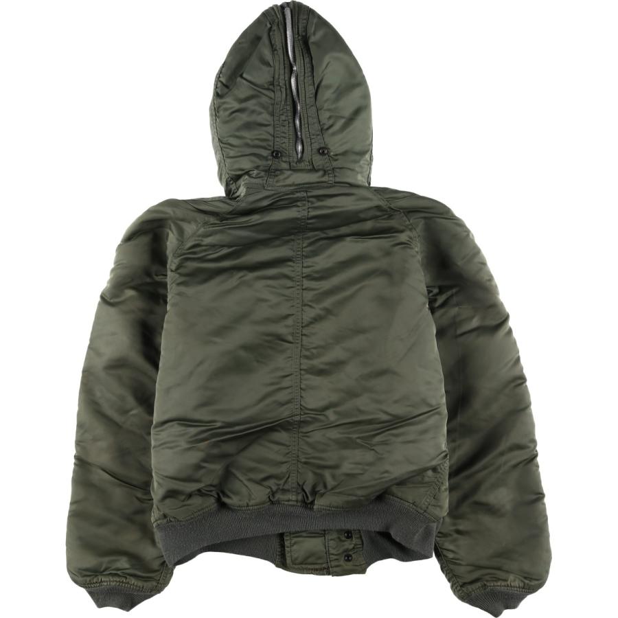 古着 90年代 民間品 アルファ ALPHA N-2Bタイプ 中綿入り ミリタリー