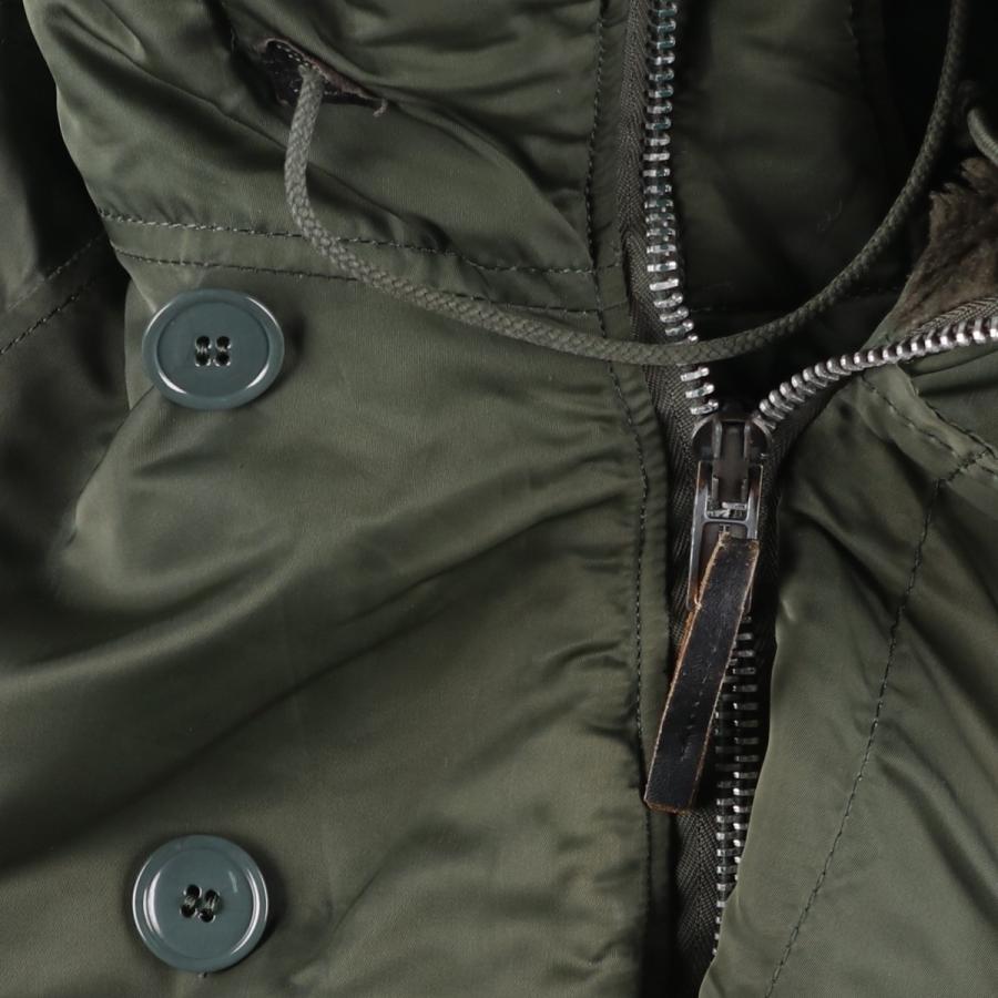 古着 90年代 民間品 アルファ ALPHA N-2Bタイプ 中綿入り ミリタリー