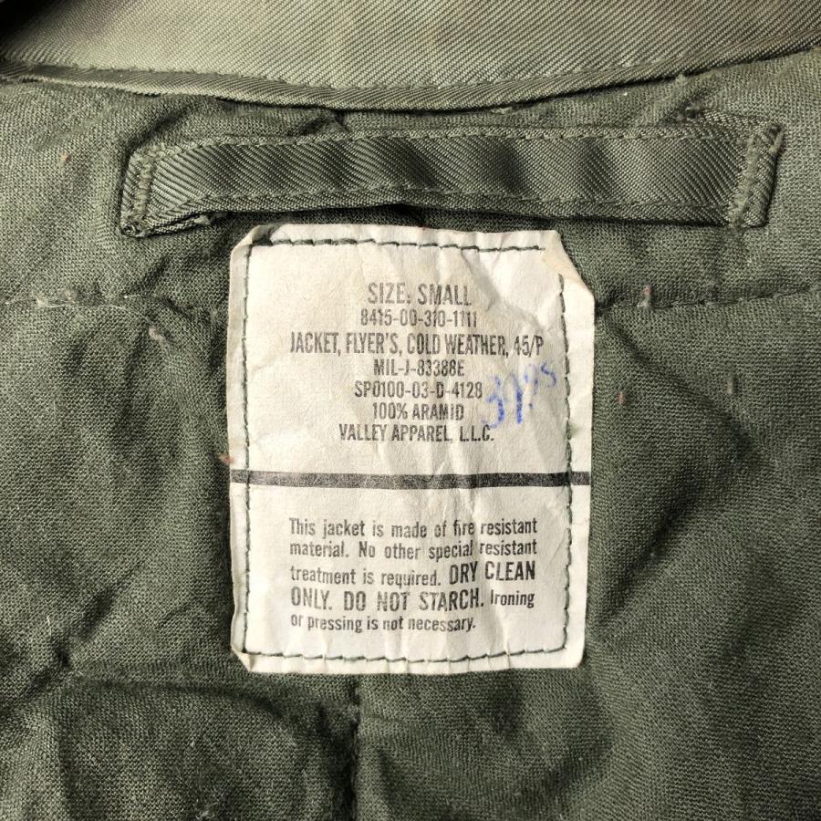 古着 00年代 米軍実品 CWU-45/P ミリタリー フライトジャケット USA製