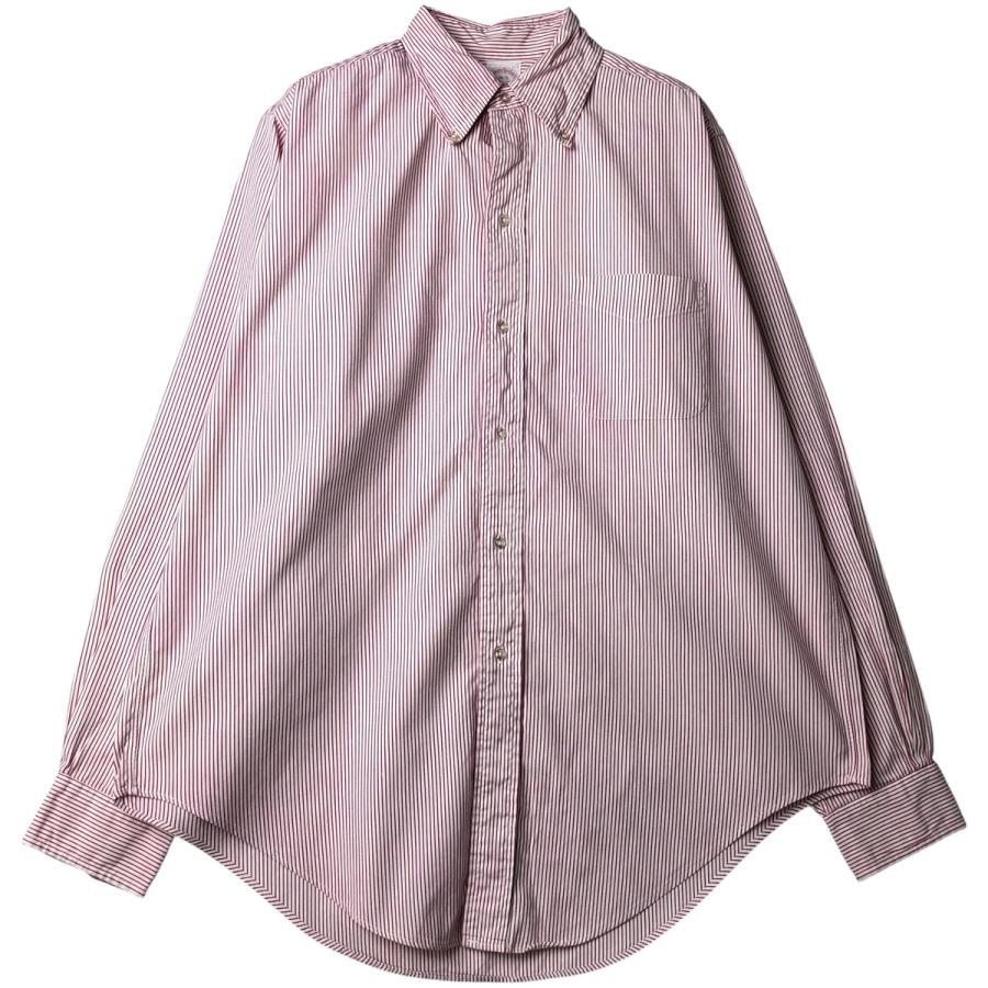 美品80s USA製 Makers ブルックスブラザーズ シャツ ストライプ BROOKS BROTHERS（ブルックスブラザーズ） 古着 80~90年代 MAKERS 6