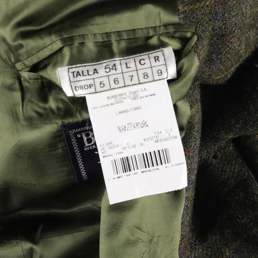 BURBERRY（バーバリー） 古着 Burberry's チェック柄 ウールテーラード