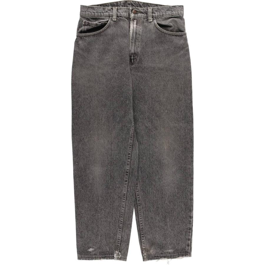 古着 90~00年代 リーバイス Levi's 550-4858 ブラックデニム テーパードデニムパンツ USA製 メンズw31相当 ヴィンテージ/evb032795 Levi's（リーバイス） 古着 90~00年代 Levi's 550-4858 ブラックデニム