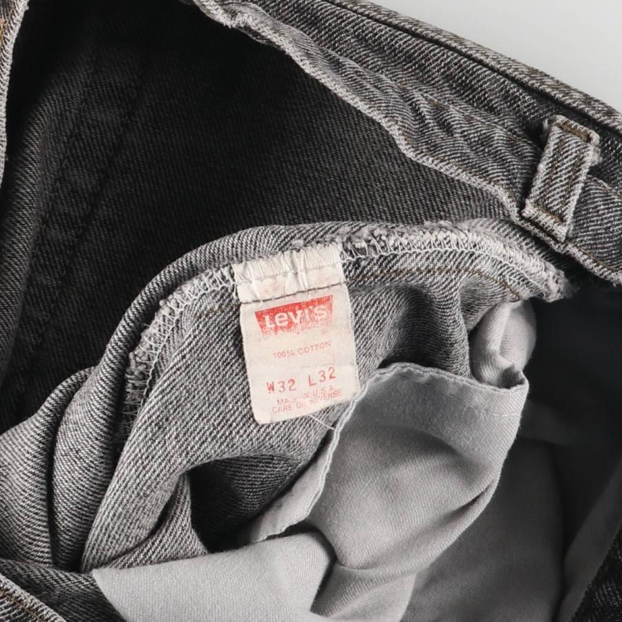 Levi's（リーバイス） 古着 90~00年代 Levi's 550-4858 ブラックデニム